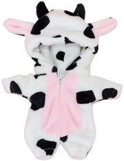 Set di pigiami per bambole da 16 cm - Camicia da notte morbida in plu - Accessori per bambole Milkcow - Adatto per BJD/OB11 - Finestra di alta qualità - Regalo divertente per bambini - Abbigliamento per bambole