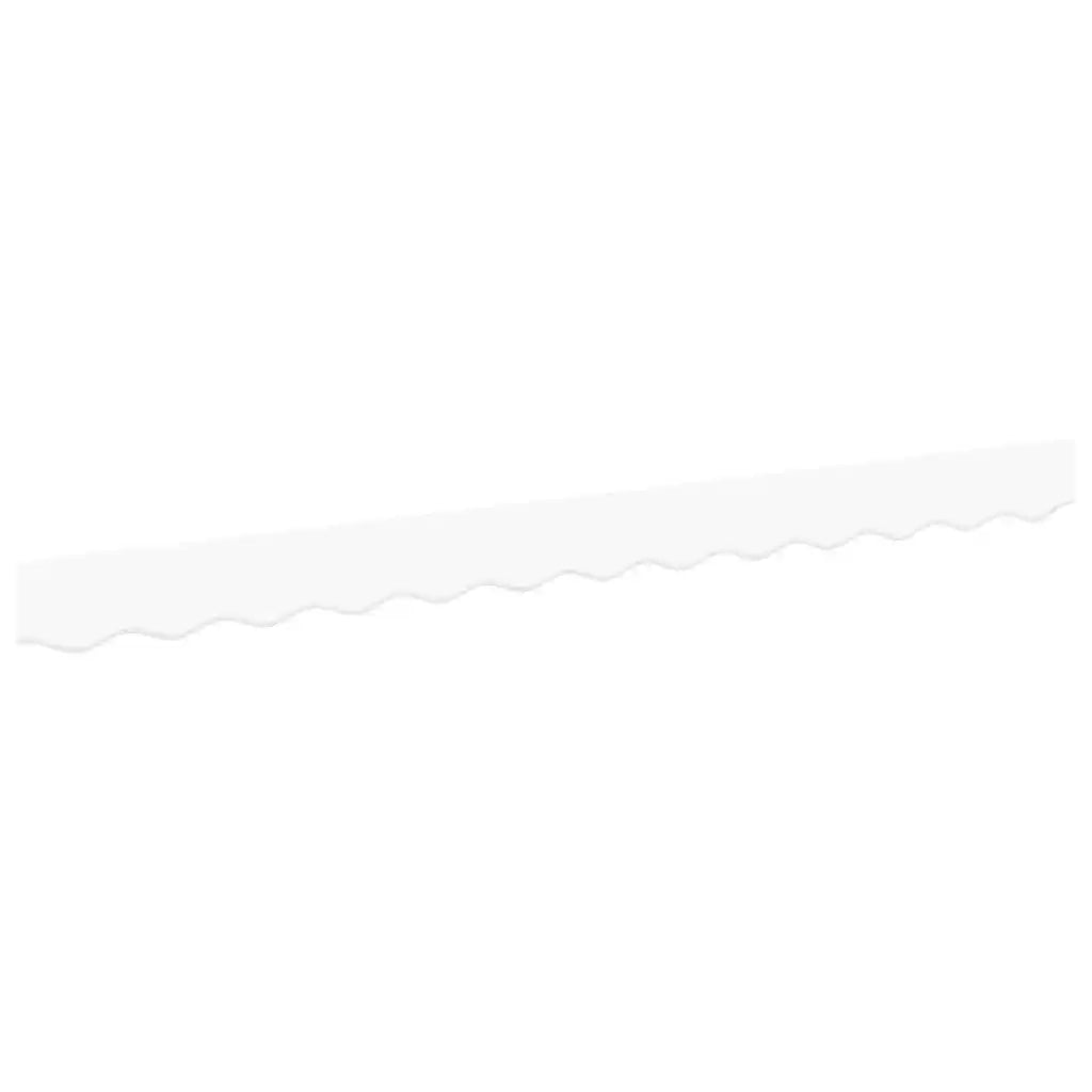 Tenda a Braccio Bianco 330 x 20 cm Tela 42000766