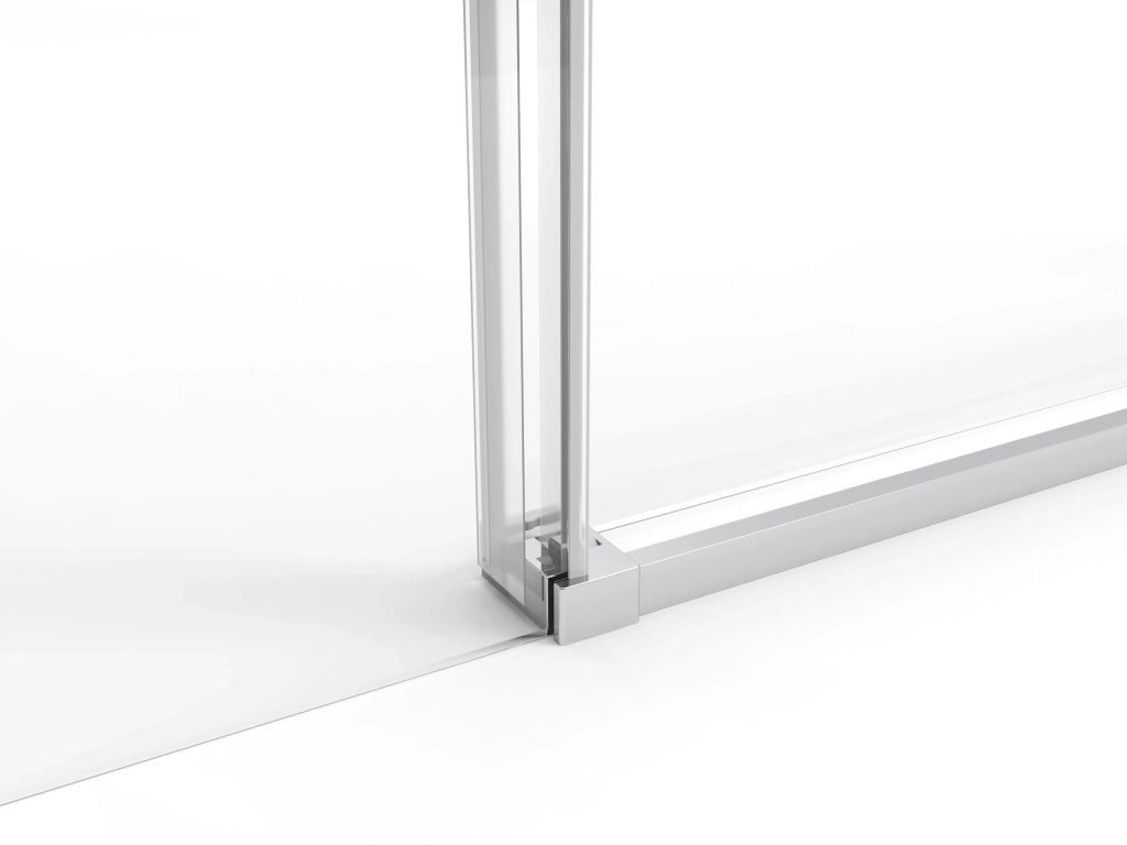 Box doccia frontale TWENTY 1 fisso + 1 scorrevole 180 cm (175-180) rame vetro trasparente