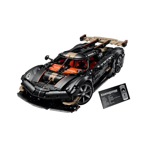 Set costruzioni lego 40232 technic hypercar koenigsegg sadairs spear