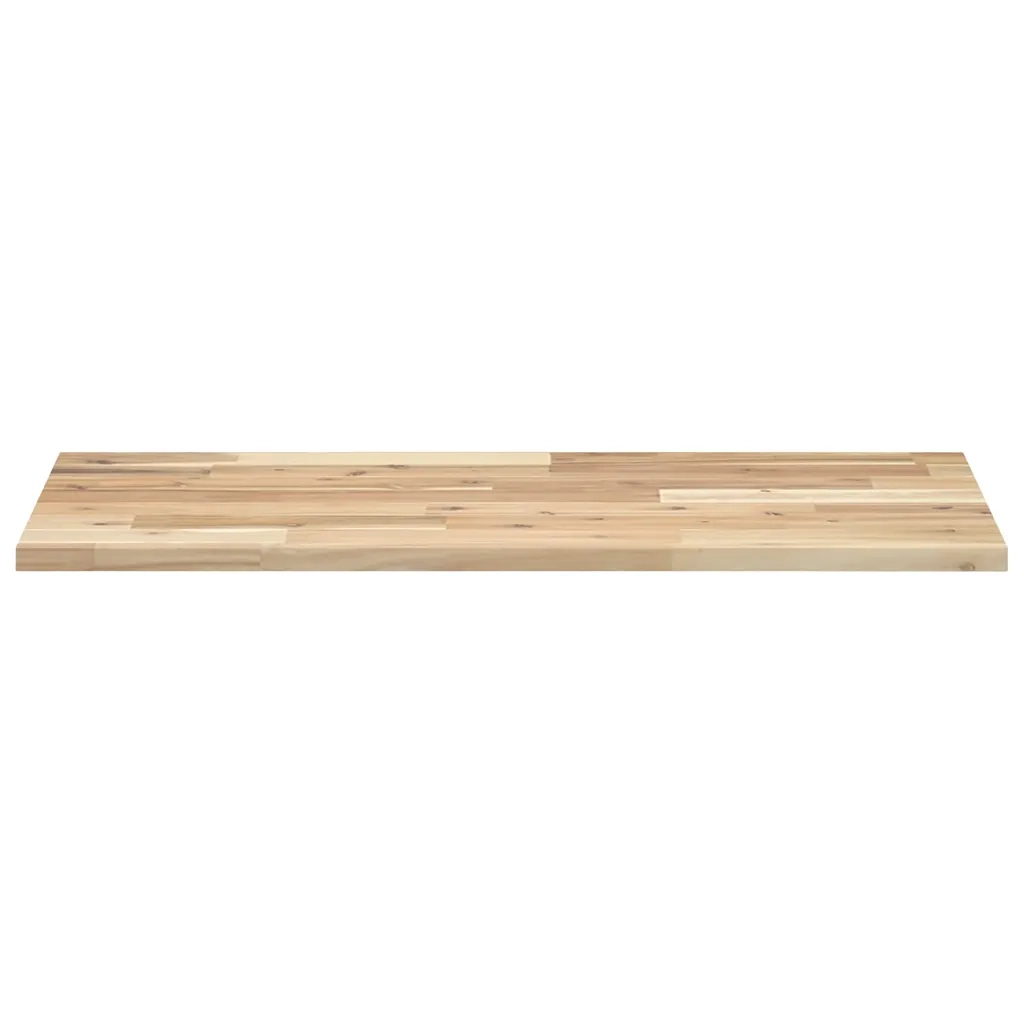 Mensole da Parete 2 pz 80x40x2 cm Legno Acacia Non Trattato 3279396