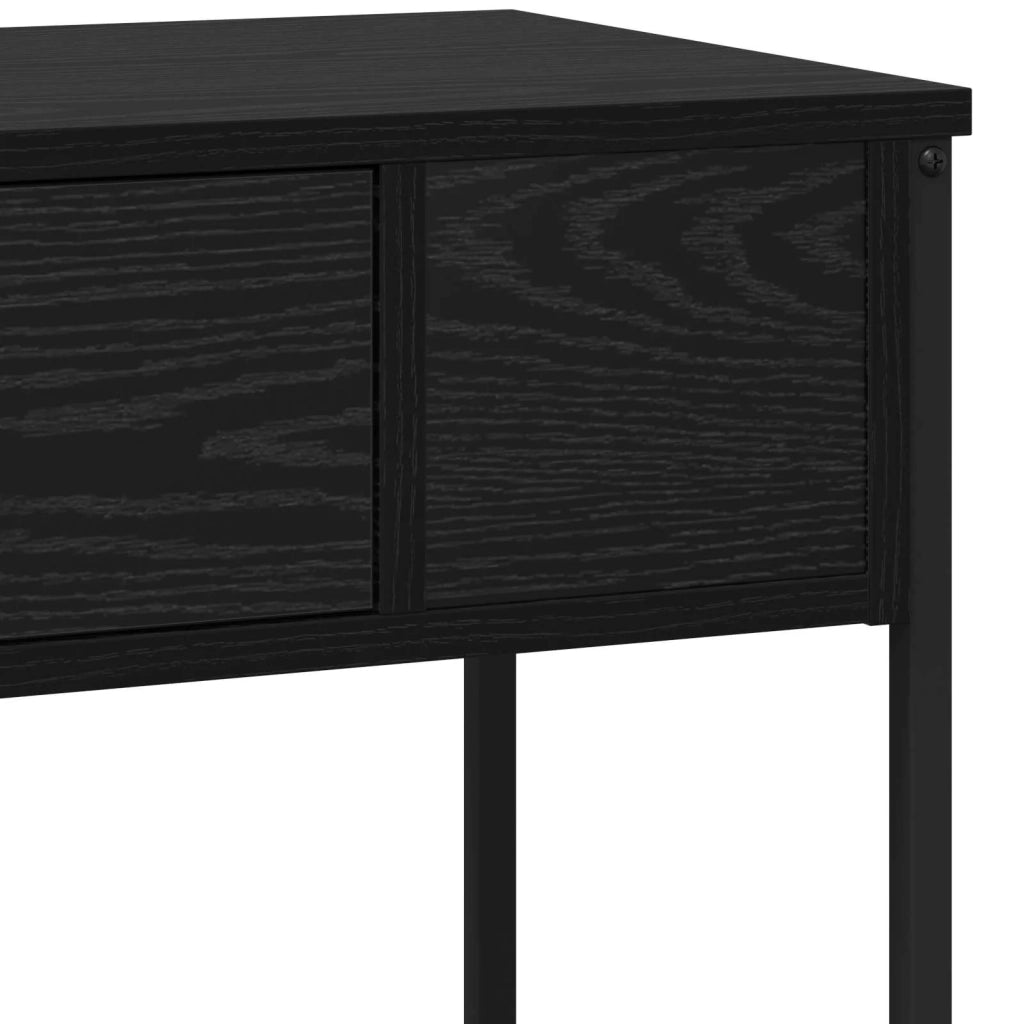 Tavolo consolle Altro Rovere nero 100 x 34.5 x 75 cm 883512