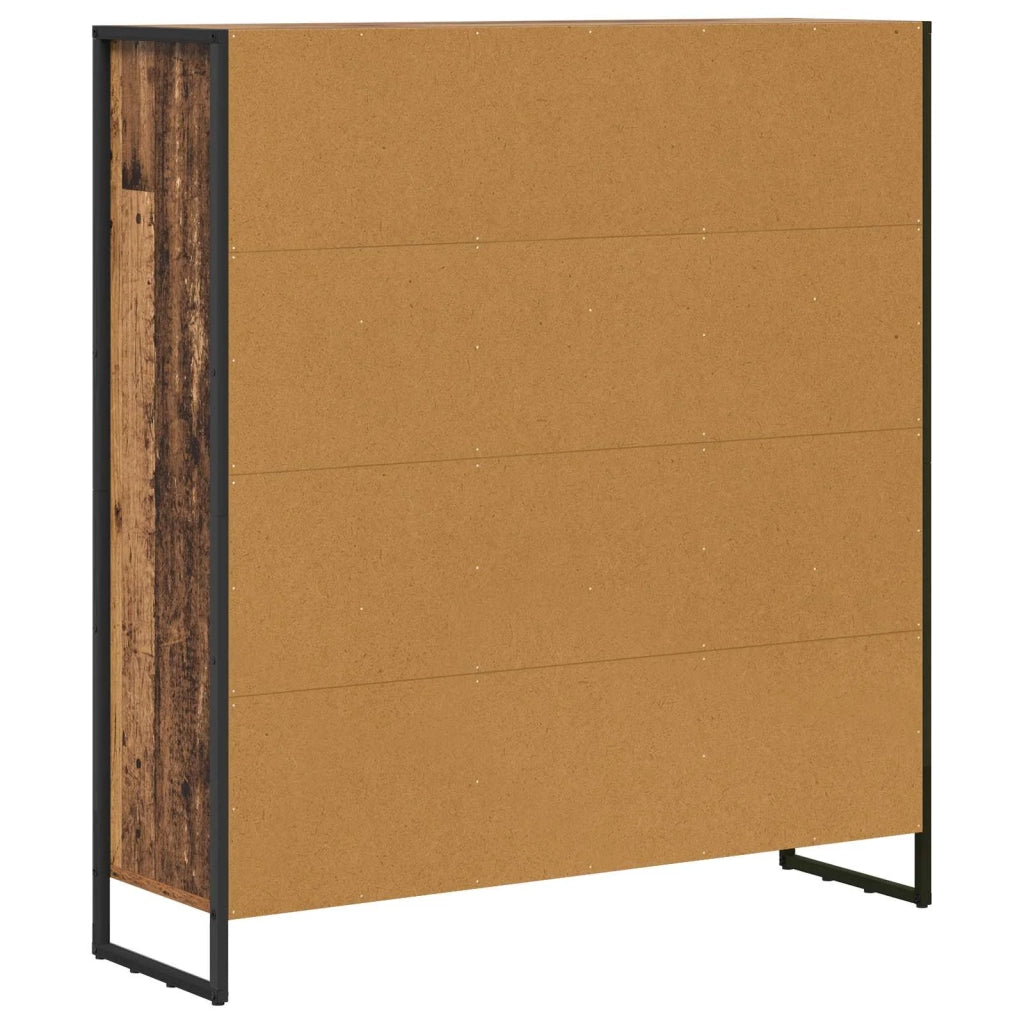 Armadio per Libri 2 pcs Legno vecchio 99,5 x 30 x 108 cm 3403026