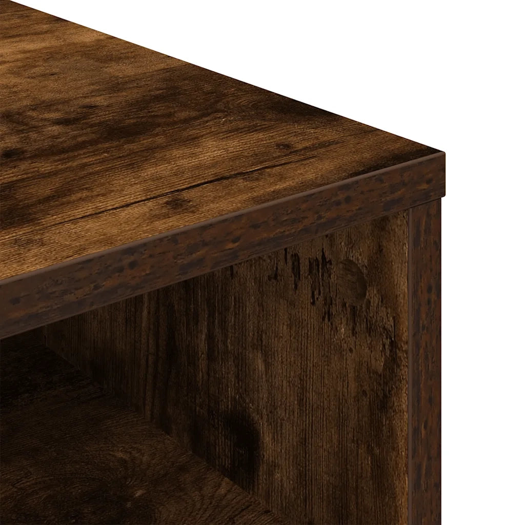Libreria Rovere Fumo 34x31x80 cm in Legno Multistrato 860278