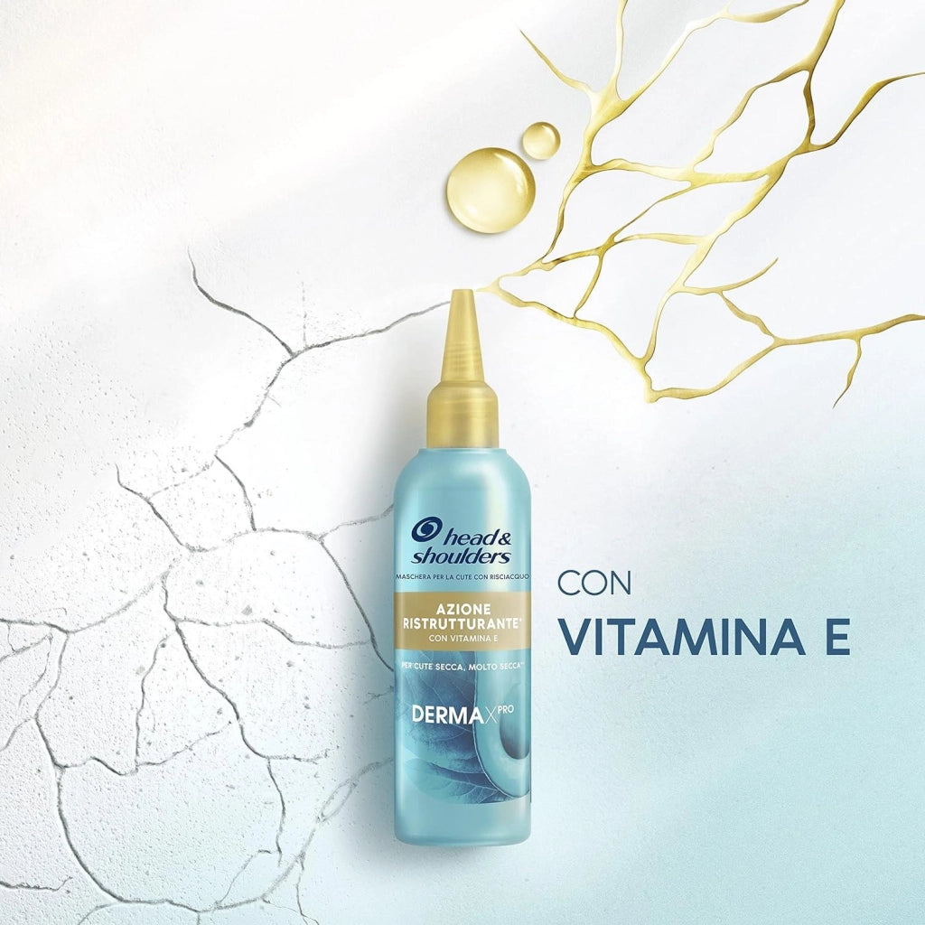 HEAD & SHOULDERS DERMAXPRO MASCHERA PER LA CUTE ANTIFORFORA AZIONE RISTRUTTURANTE CON ALOE ATTIVA E VITAMINA E 220 ML