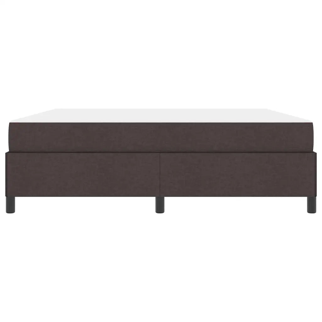 vidaXL Letto a molle Marrone 180 x 200 cm