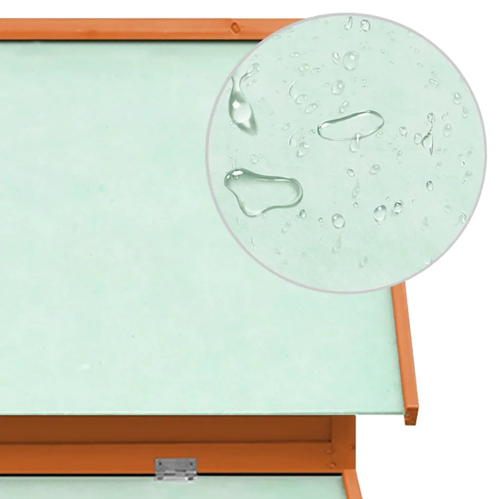 Pollaio 152x96x110 cm in Legno Massello di Abete cod mxl 53175