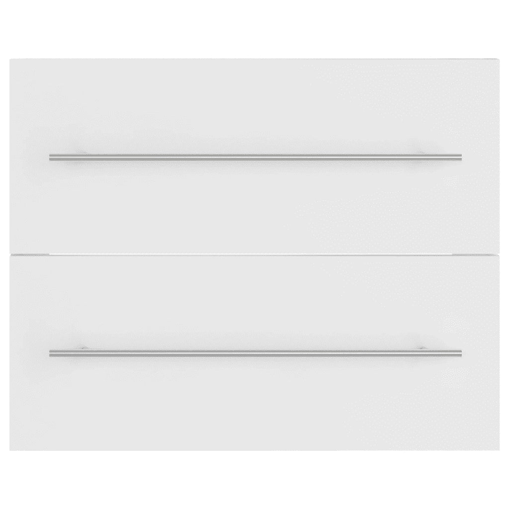 Mobile Lavabo Bianco 60x38,5x48 cm in Legno Multistrato 804692