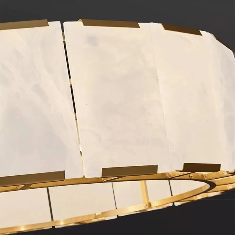Lampada Da Soffitto APP1797-8CP Brush Gold