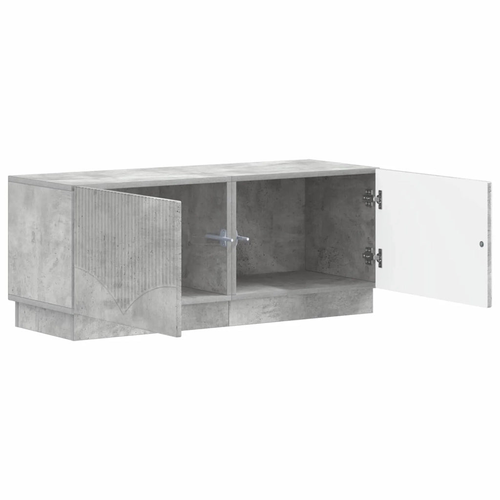 Mobile TV Grigio Cemento Legno ingegnerizzato 897338