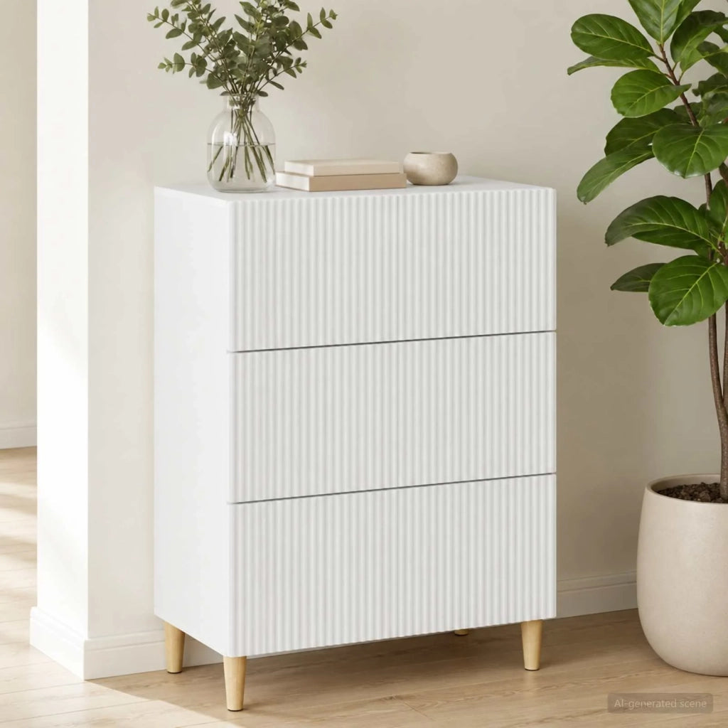 Mobile con Cassetti Bianco 66 x 34,5 x 90 cm 894605