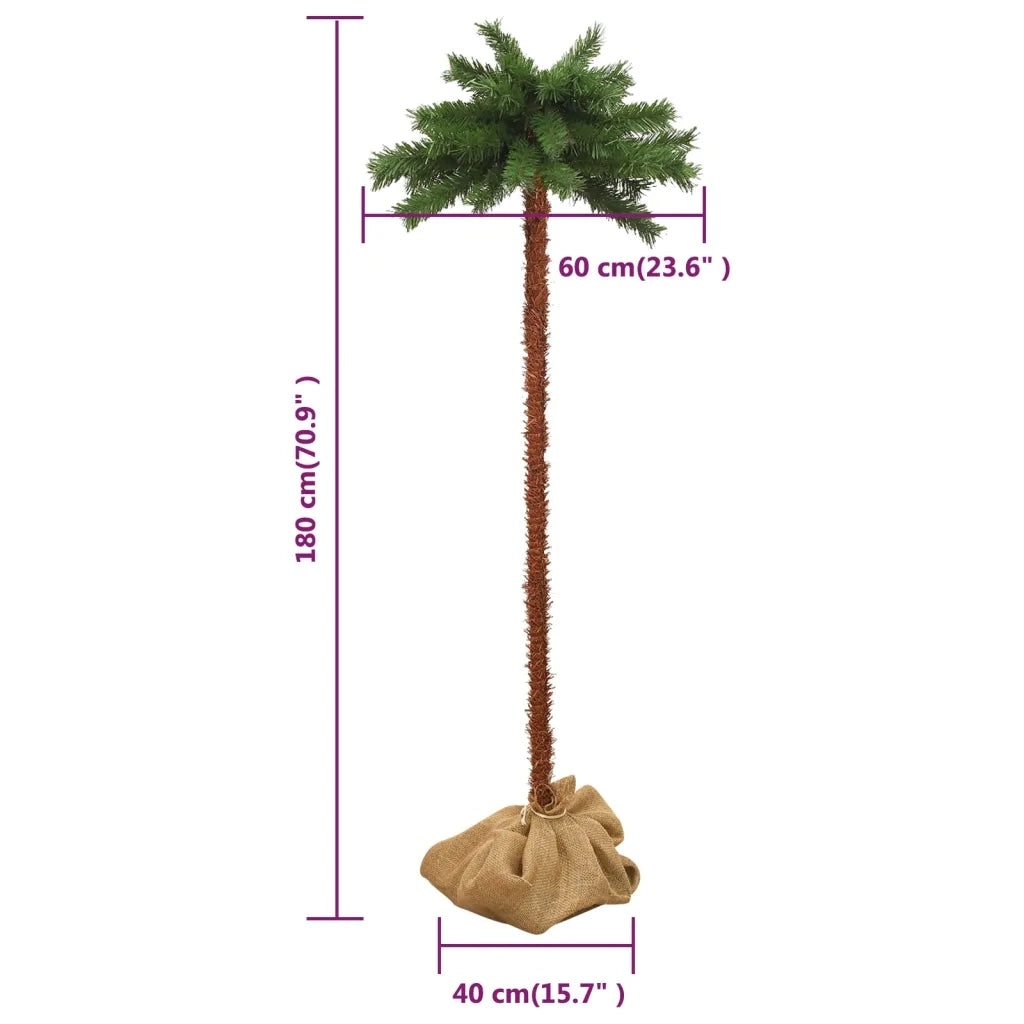 Albero di Natale con LED 180 cm 347634