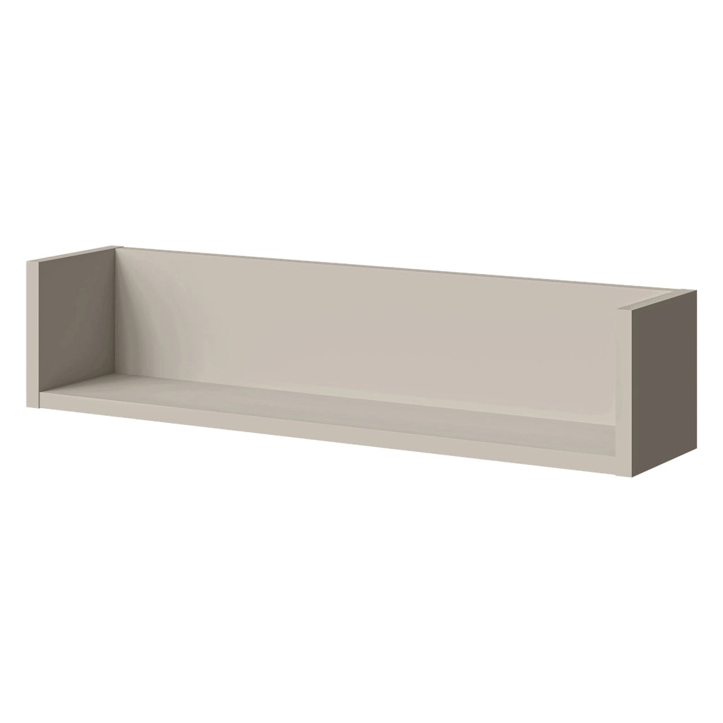 Lucera, Mensola un Ripiano, 68x15x15h cm Beige