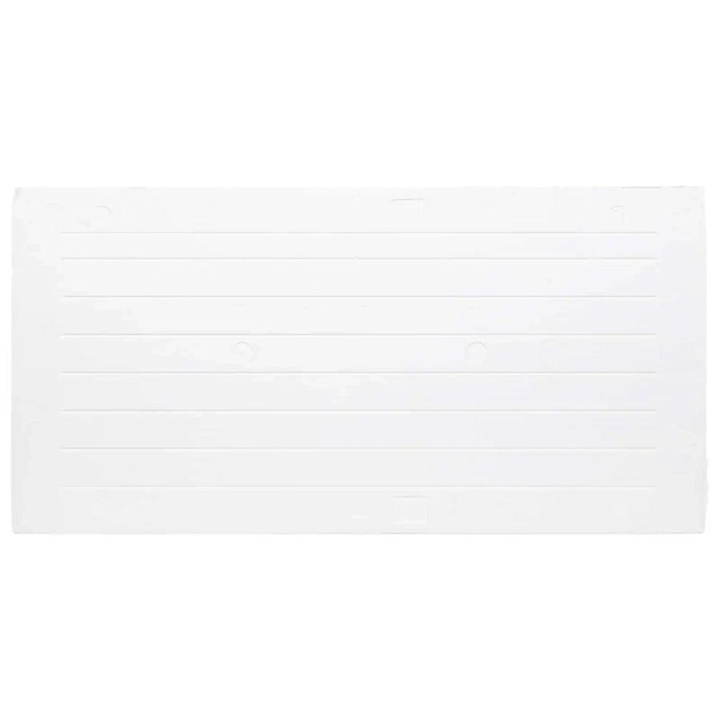 Pannelli da parete 10 pz Marrone chiaro e bianco 100 x 50 cm CFW7237808