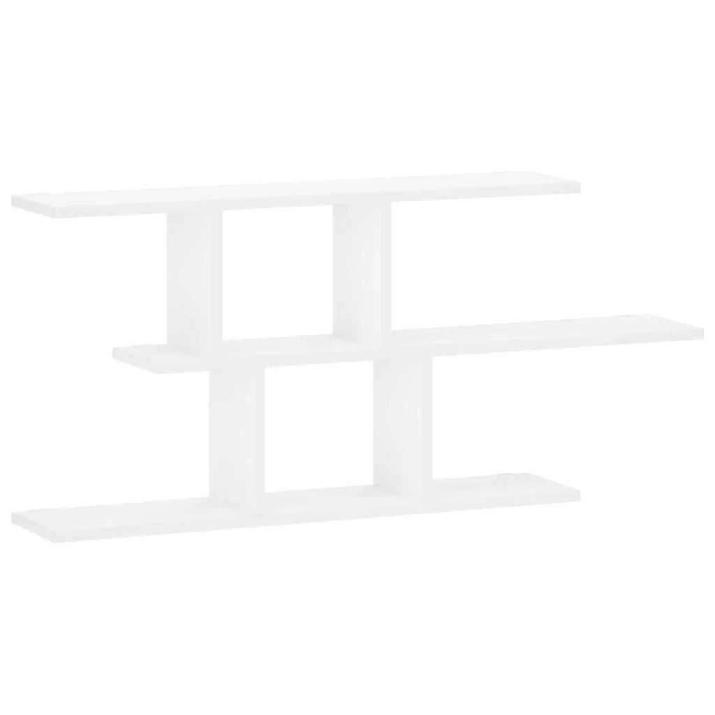 Scaffale da parete Bianco 100 x 17 x 45.5 cm Legno multistrato 8015112