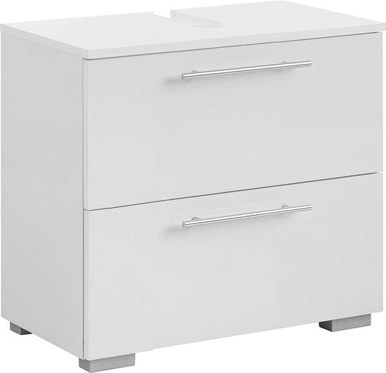 Cassettiera da bagno - Ideale per la camera da bagno: Cassettiera da bagno per l'archiviazione di prodotti di pulizia, asciugamani, 

Modello: WC-1234
Dimensioni: 60 x 30 x 30 cm
Materiali: legno e acciaio inossidabile
Capacità di stoccaggio: 10 kg