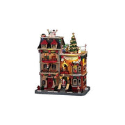 Lemax 25861-UK Santa's Wonderland Edificio Natalizio Animato con Luci LED Musica e Movimenti colore Multicolore