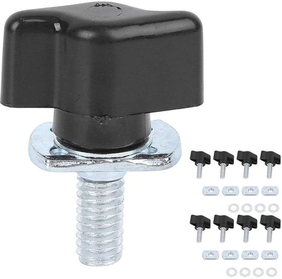 Kit di fissaggio rapido per cappello rigido Duimschroef Moer compatibile con YJ TJ JK M8 25mm 95-16