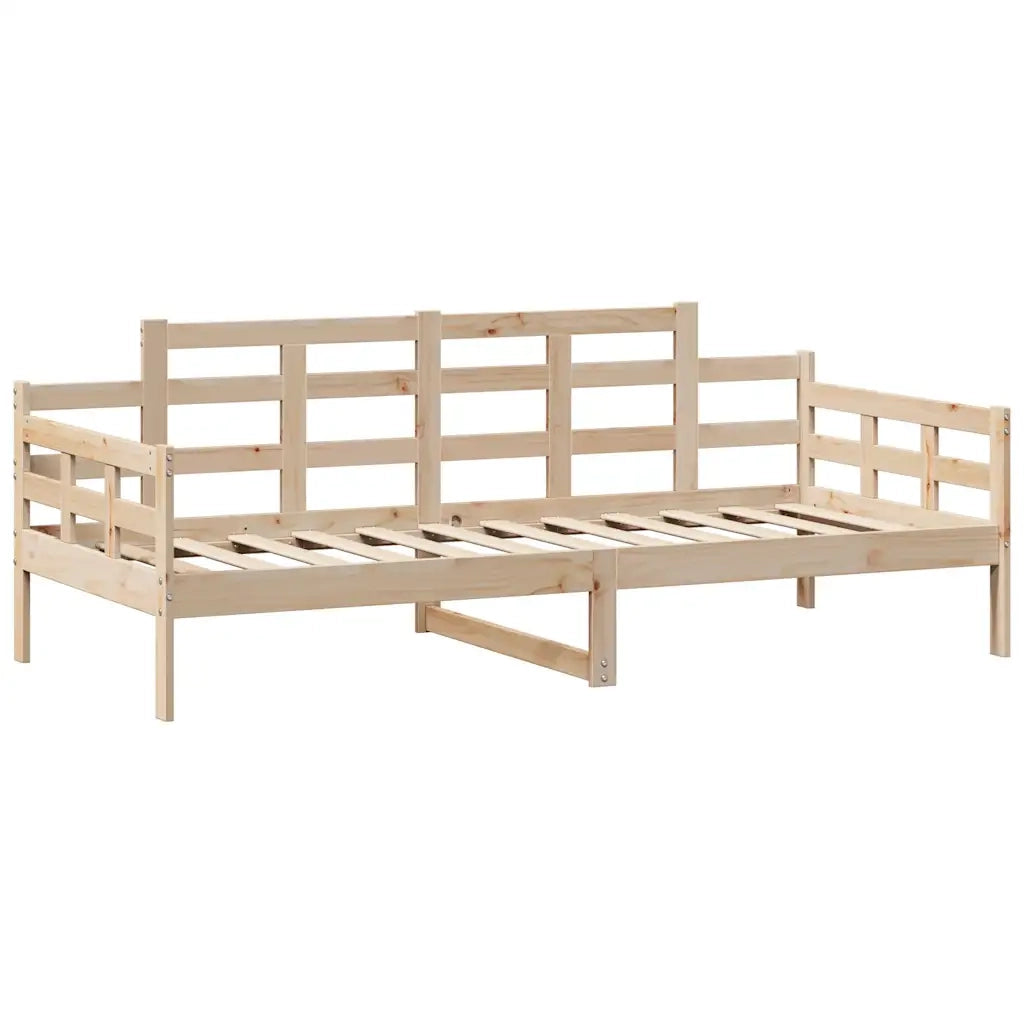 Dormeuse con Cassetti 80x200 cm in Legno Massello di Pino