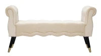 Panchetta Paris Crema/Gold Cm 120X40X60
