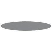 Telo Sotto Piscina Grigio Chiaro ?500 cm Geotessile Poliestere