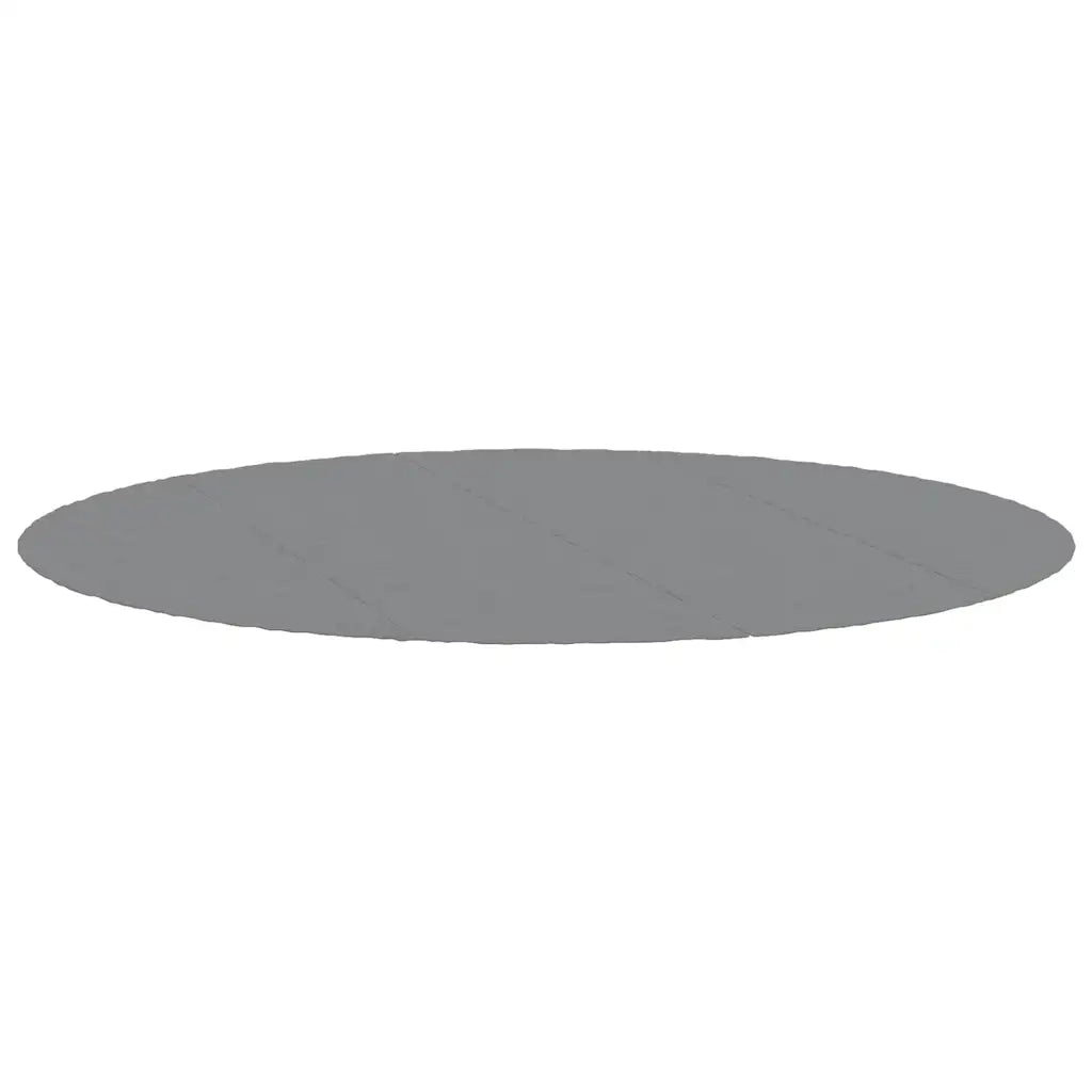 Telo Sotto Piscina Grigio Chiaro ?500 cm Geotessile Poliestere
