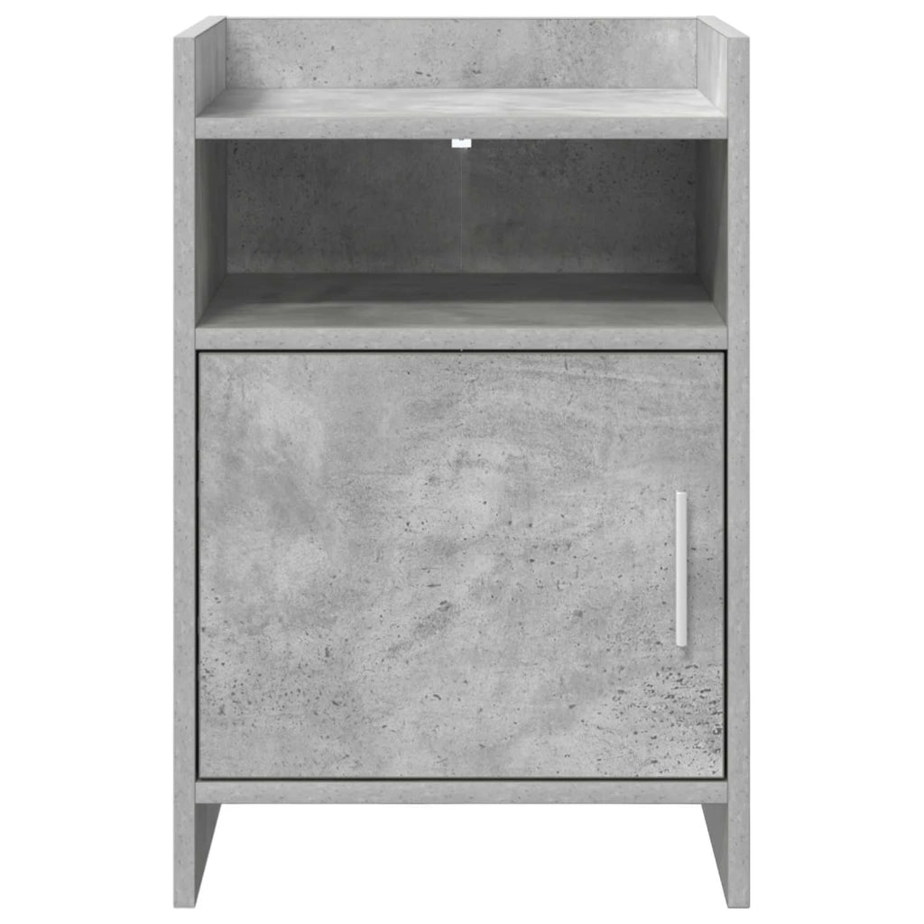 Comodini 2 pcs Grigio Cemento 40 x 36 x 60 cm 8011042