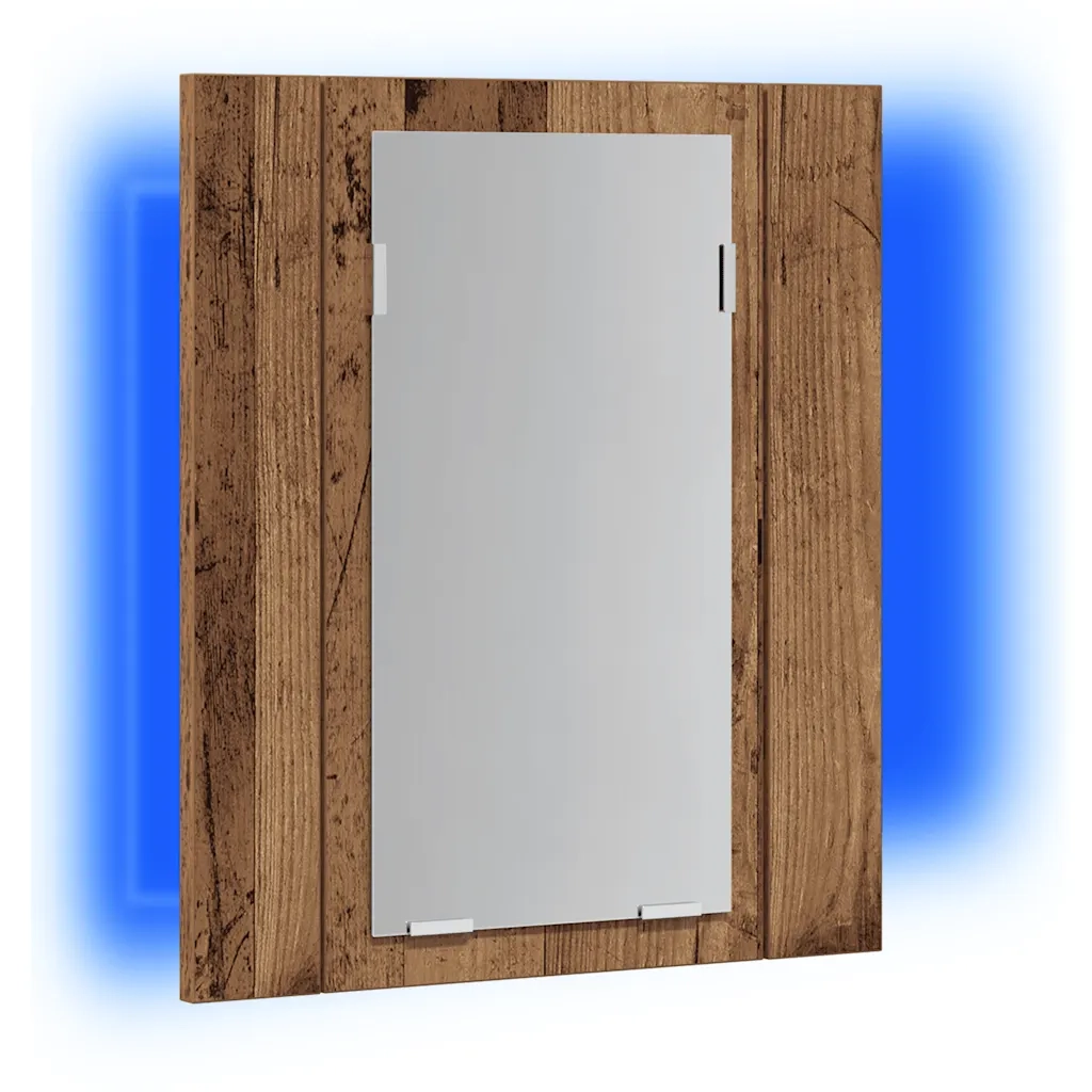 Mobile da Bagno Legno Antico 40x12x45cm in Legno Multistrato