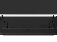 Camino a Bioetanolo da Incasso 80x30x60 cm Infire U800 Slim Nero