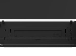 Camino a Bioetanolo da Incasso 80x30x60 cm Infire U800 Slim Nero