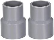 Flessibile Adattatore 32 mm x 40 mm - Fitting in PVC - Adattatore - Sistema Sanitario - Resistente alla Corrosione - Connessione Serrata - Fitting di Tubo