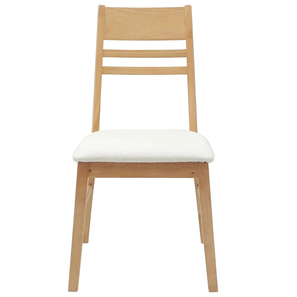 Sedie da pranzo 2 pcs Naturale 43 x 54 x 89 cm 42020446