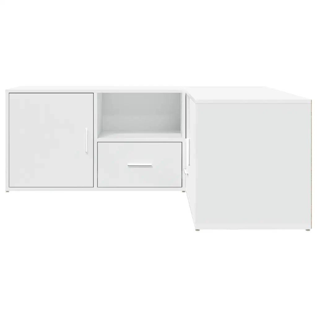 Mobile Angolare Bianco 200x40x45 cm in Truciolato CFW6086068