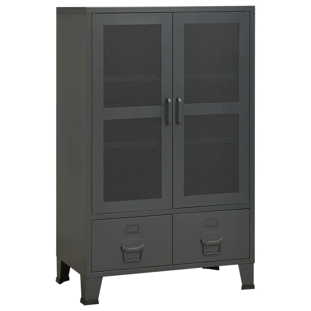 Classificatore Industriale Antracite 70x40x115 cm in Metallo 339623