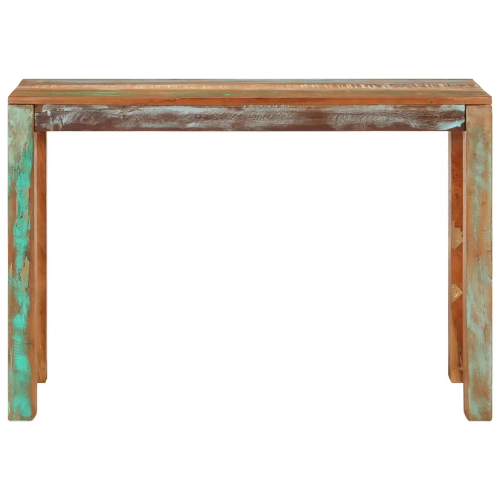 Tavolo Consolle | Tavolo d'Ingresso 110x35x76 cm in Legno Massello di Recupero