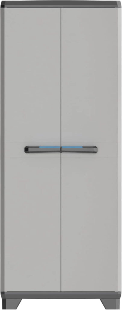 Armadio Tuttopiani in Resina per Esterno con Ripiani Regolabili Resistente e Impermeabile Linear Keter