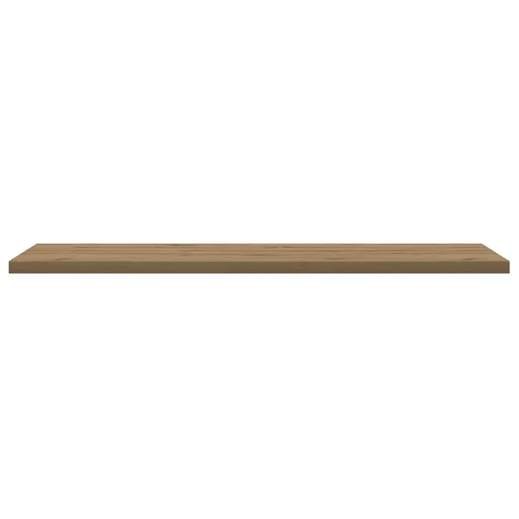 Mensole Parete 4pz Rovere Artigianale 60x30x1,5cm in Truciolato 856300