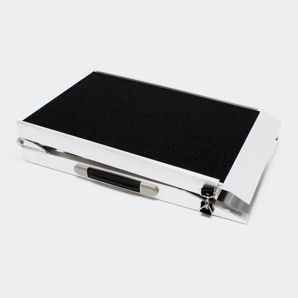 Rampa per cani professionale pieghevole in alluminio antiscivolo 244 x 48 cm 110 kg 3716044/2