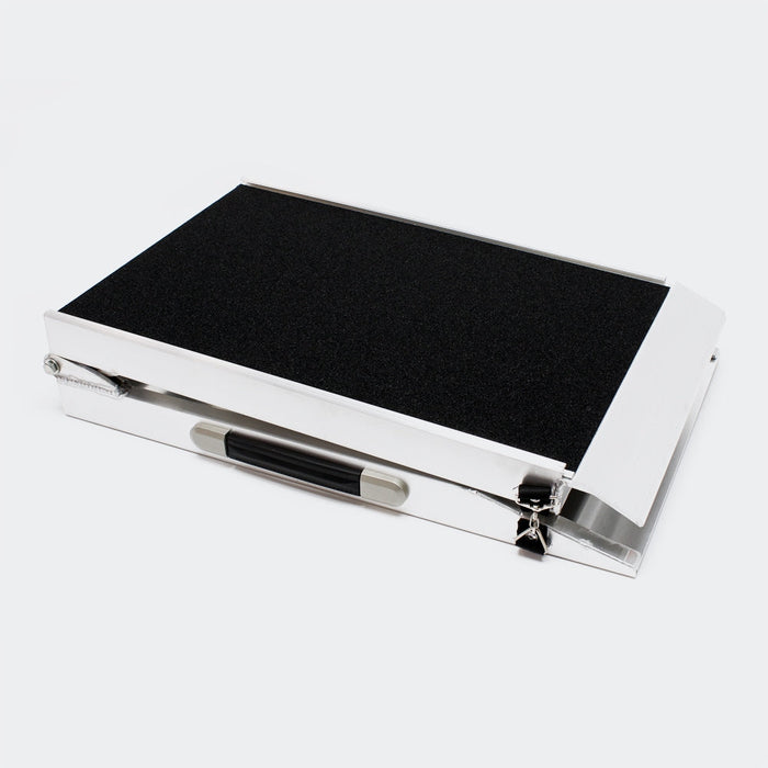 Rampa per cani professionale pieghevole in alluminio antiscivolo 244 x 48 cm 110 kg 3716044/2