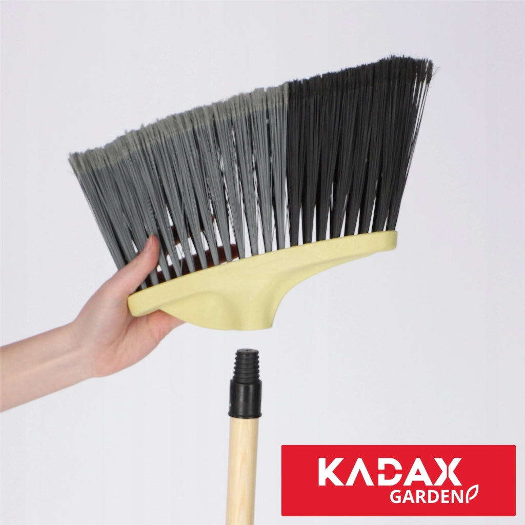 Scopa da strada KADAX con manico in legno da 30 cm