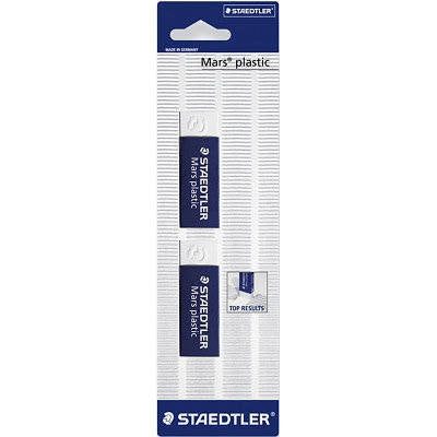 STAEDLER GOMMA MARS 2PZ SCUOLA DISEGNO TECNICO