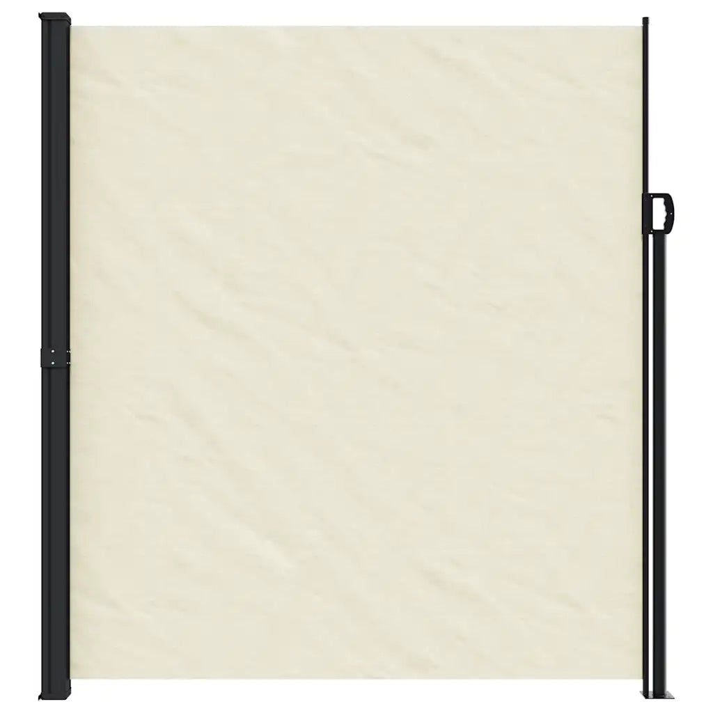 Tenda da Sole Laterale Retrattile Crema 220x600 cm 4004565