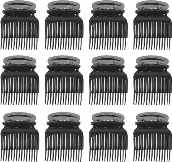 Fasci per capelli a rullatura 12 pezzi - Protezione capelli - Isolamento termico - Fasci per capelli a rullatura modelli - Clip per capelli a rullatura - Accessori per capelli per donne e ragazze.