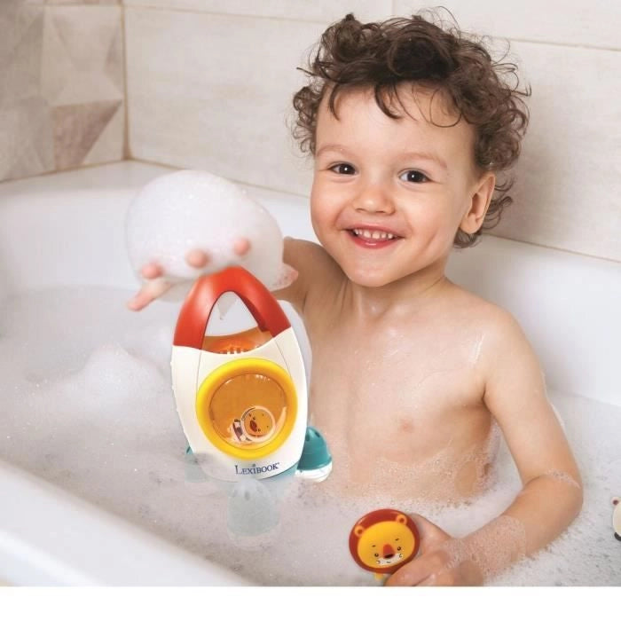 Razzo da bagno con 3 animali flessibili