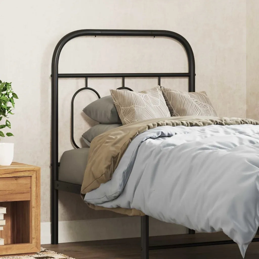 Testiera di Ricambio in Metallo Nero 75 cm 377143