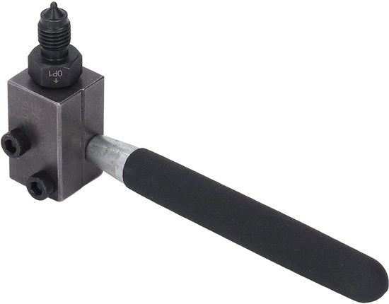 Strumento per la regolazione delle freni - Fornito con strumento a doppio fine 45 gradi - Set di tubi per la regolazione delle freni 3/16 pollici - Fatta in acciaio di carbonio - Strumenti per la regolazione delle freni