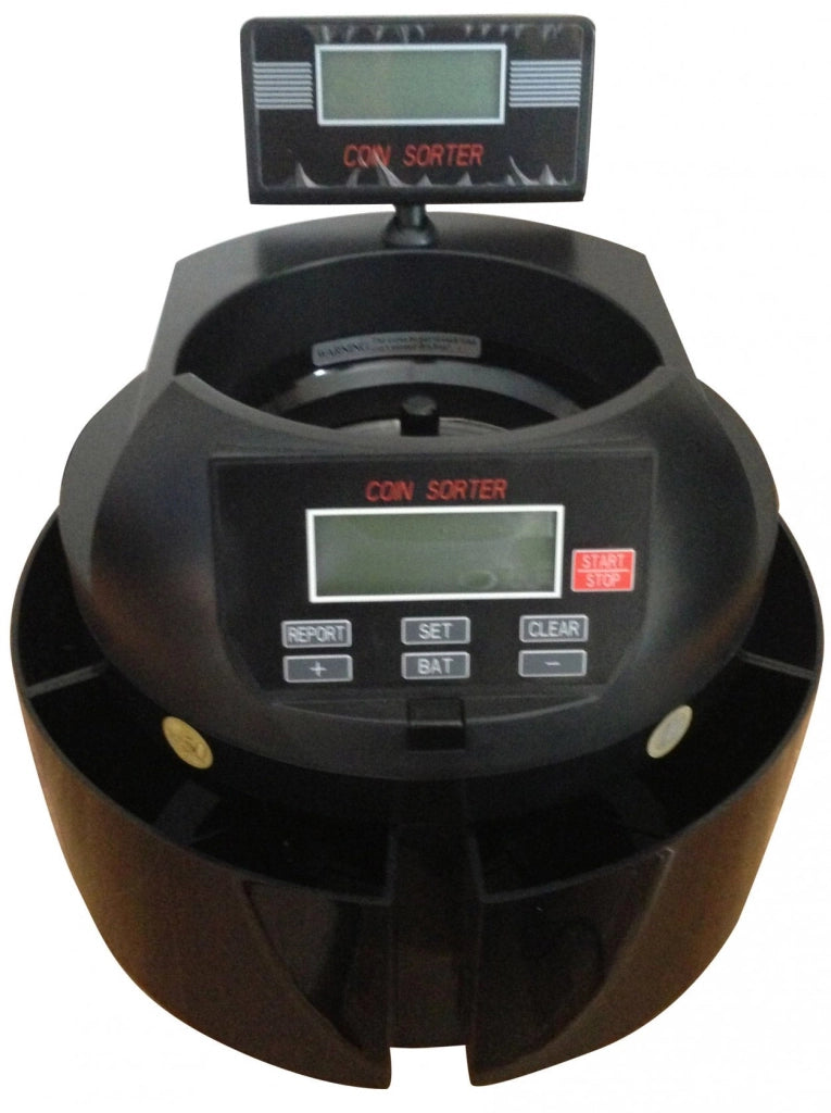 Macchina Conta Monete 4 Cassetti 2 Display MBS SpeedyCounter SC4N Nero