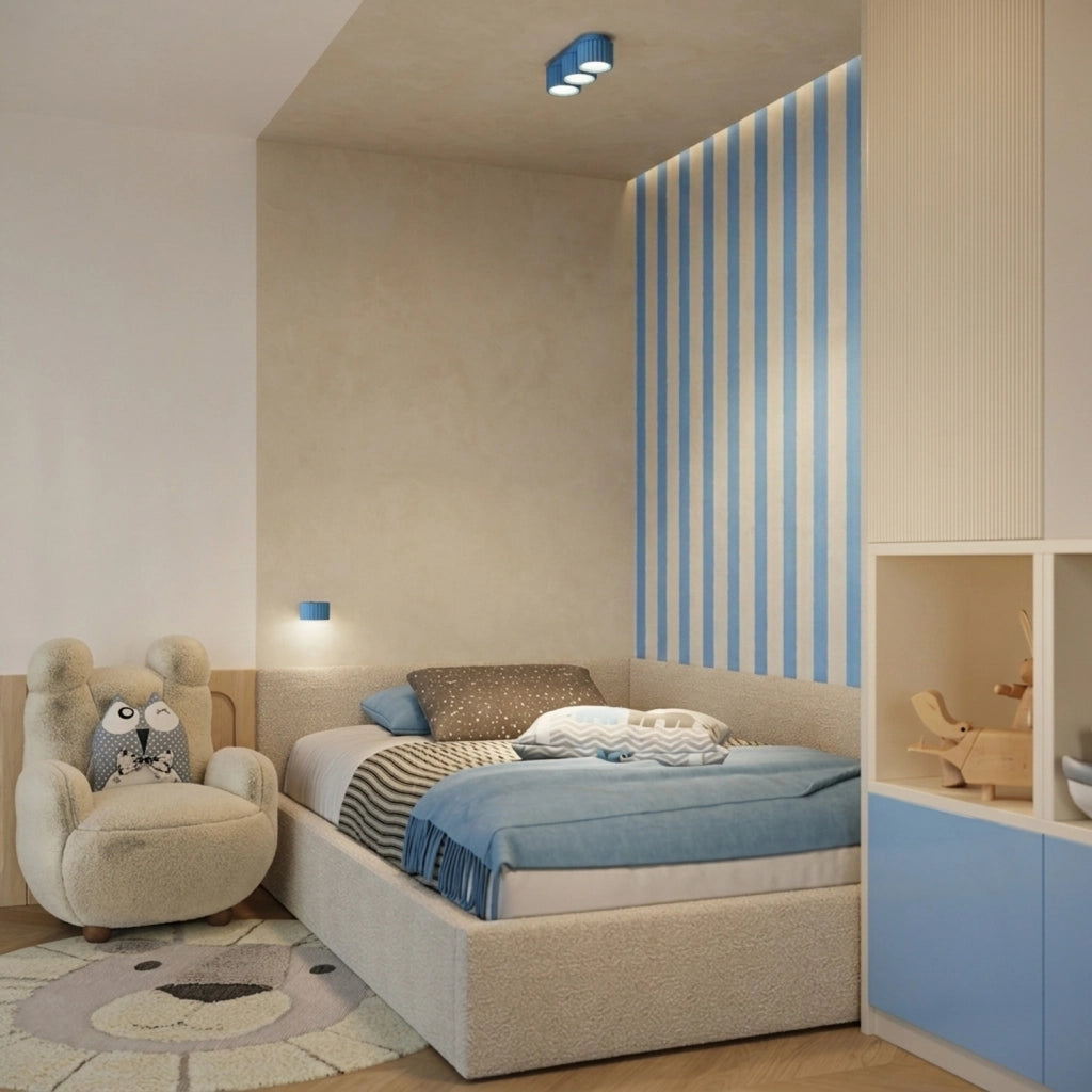Applique AURA azzurro Gx53