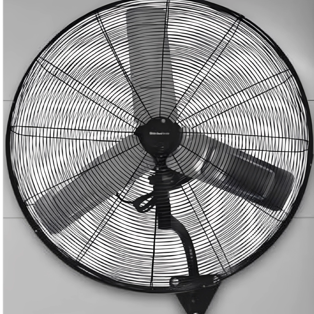 Melchioni Family MF 2675IND – Ventilatore Industriale da Parete 75 cm, 200W, 3 Velocità, Oscillazione 85°