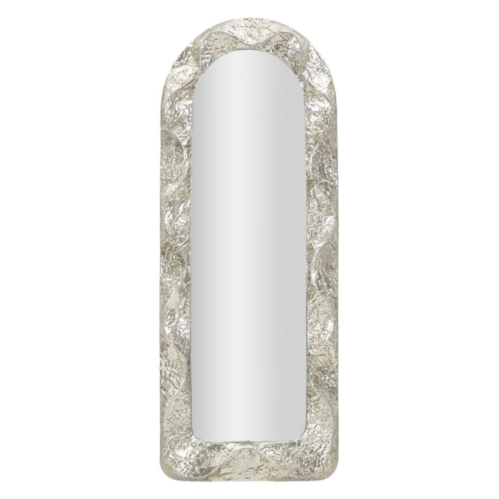 Specchio con Cornice VKH777, Argento, Metallo, 61x6,5x160 cm